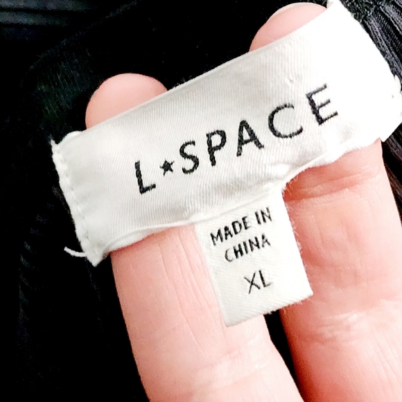 L*Space Classic Black Maxi Dress - Picture 4 of 4